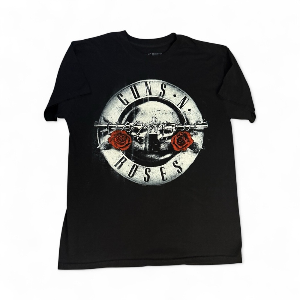 Gans N Roses Unisex Graphic Tee Black Not in this life Time Short Sleeve Crew